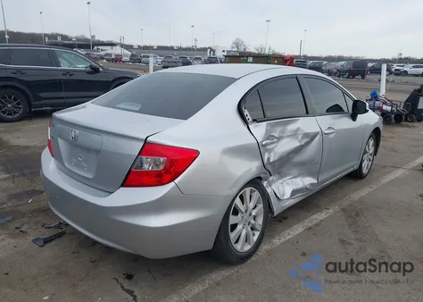 2012 Honda Civic Lx из США, поврежденный, VIN 19XFB2F54CE392219